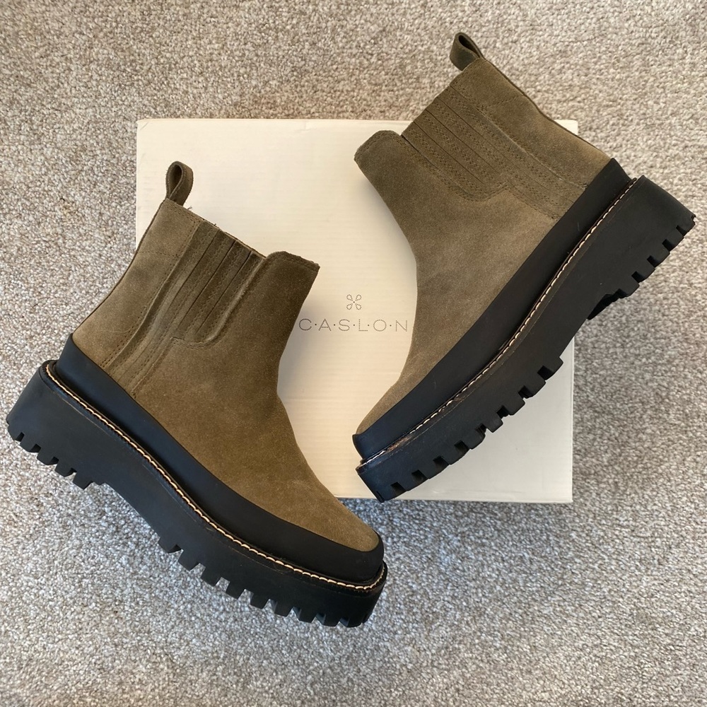 Caslon - Water-Resistant Suede Chelsea Boots
